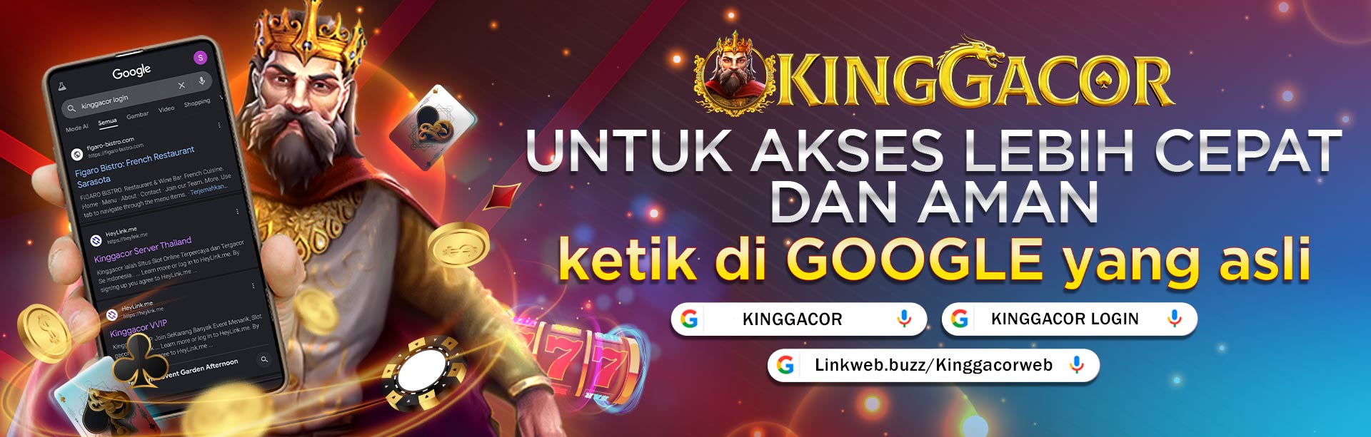 LINK KINGGACOR