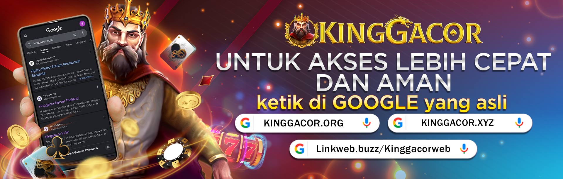 LINK KINGGACOR