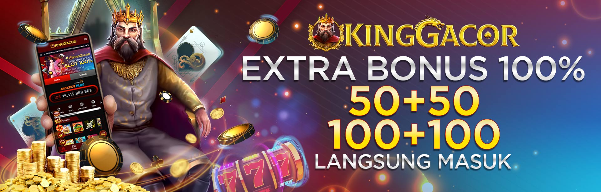 EXTRA BONUS 100%
