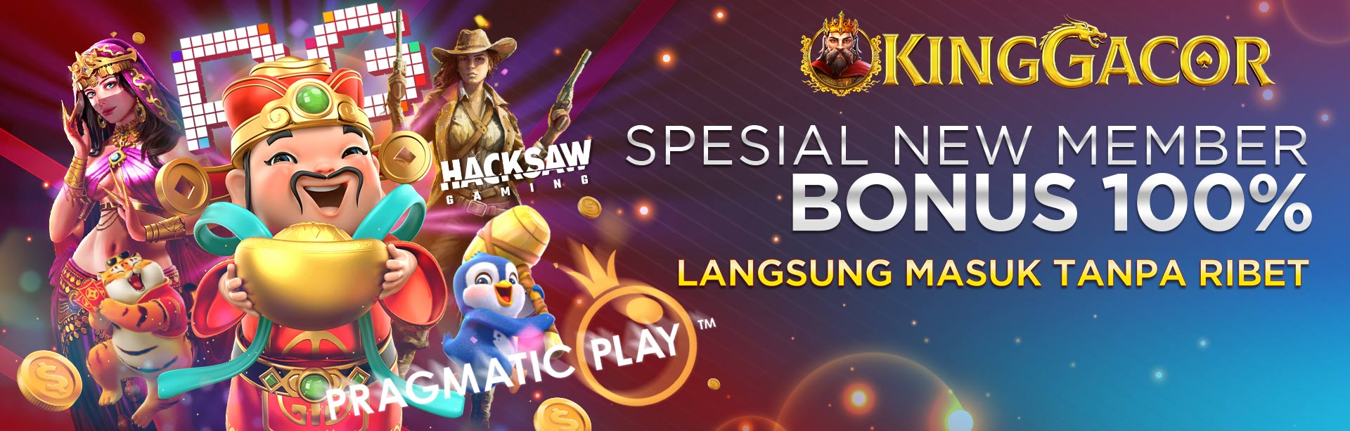 BONUS 100% NEW MEMBER