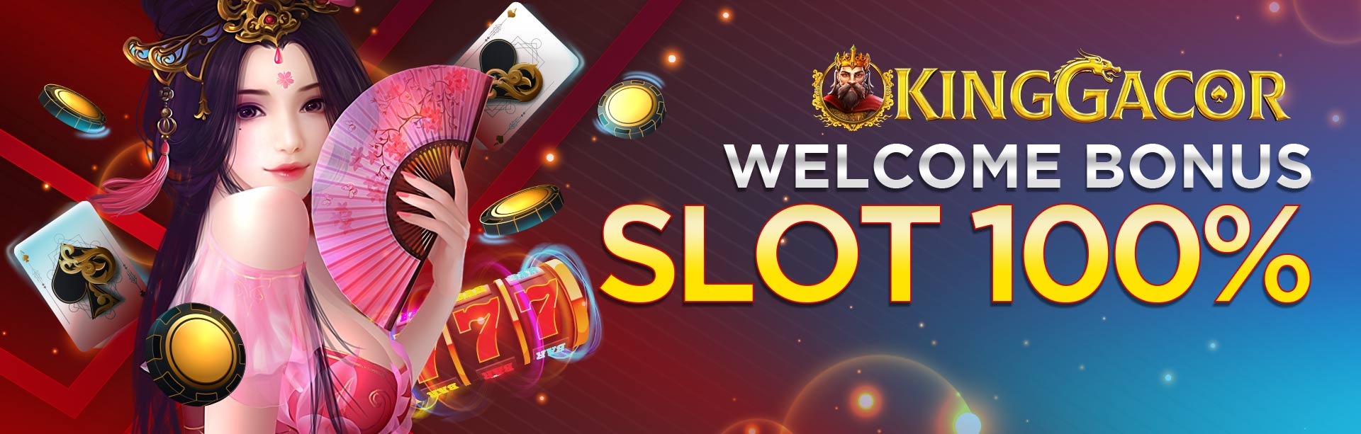 WELCOME BONUS 100%