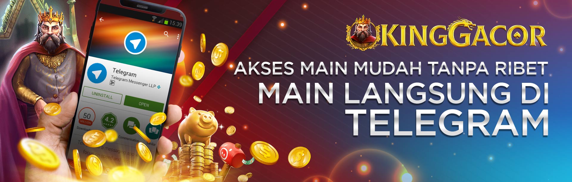 BERMAIN DARI TELEGRAM KINGGACOR
