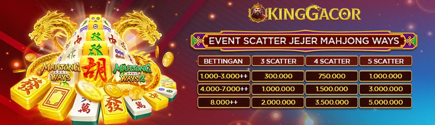 ( EVENT ) SCATTER JEJER MAHJONG WAYS