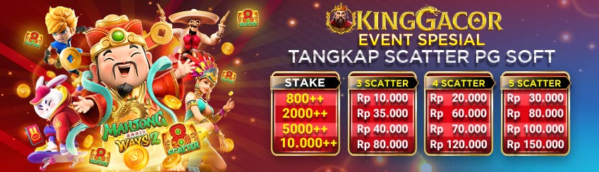 EVENT TANGKAP SCATTER PG SOFT