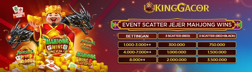 ( EVENT)  SCATTER JEJER MAHJONG WINS